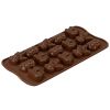 Форма для приготовления конфет Choco Winter силиконовая, Silikomart