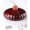 Форма кондитерская Pavoni PLISSEE, силикон, d 18 см, h 4,7 см, Pavoni