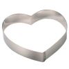 Форма кондитерская "Сердце", d=19 см, h=4 см, нержавеющая сталь, De Buyer
