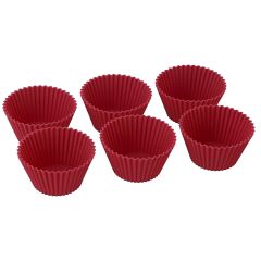 Набор из 6 силиконовых форм для приготовления кексов Cupcake, Silikomart