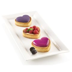 Набор для приготовления пирожных Mini Tarte Petit Amour силиконовая, Silikomart