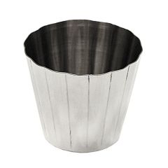 Форма для запекания с рифленым краем, d 6 см, h 6,5 см, нержавейка, P.L. Proff Cuisine