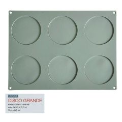 Форма кондитерская Pavoni 40*30 см, силикон, р-р ячейки: d 110 мм, h 30 мм, Pavoni
