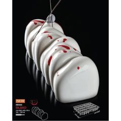 Форма кондитерская Pavoni BILBAO, силикон, 25*8,5 см, h 7,5 см, Pavoni