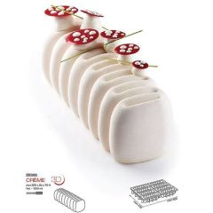 Форма кондитерская Pavoni CREME, силикон, 25*8,4 см, h 7,5 см, Pavoni