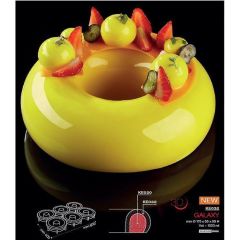 Форма кондитерская Pavoni GALAXY, силикон, d 17,5 см, h 5,5 см, Pavoni