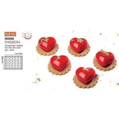 Форма кондитерская Pavoni PASSION 40*30 см, силикон, р-р ячейки: 40*30 см, h 20 мм,Pavoni