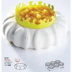 Форма кондитерская Pavoni PETAL, силикон, d 18 см, h 4,7 см, Pavoni