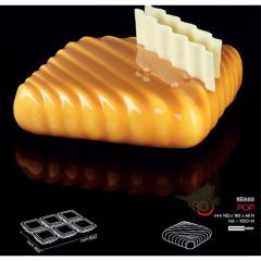 Форма кондитерская Pavoni POP, силикон, 16,2*16,2 см, h 4,6 см, Pavoni