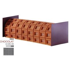 Коврик Pavoni CHOCOLAT 25*19 см, силикон, Pavoni