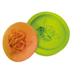 Силиконовая форма "Розы" d 7*2 см, P.L. Proff Cuisine
