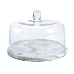 Тортовница со стеклянным колпаком h=20 d=28, P.L. Proff Cuisine