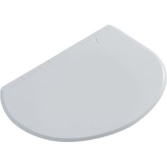 Шпатель мягкий, пластик, L=15 см, B=11 см, цвет белый, Martellato