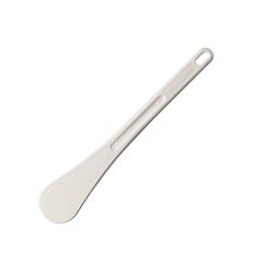 Лопатка кухонная (до 220 C), полиамид, L=30/12 см, B=5 см, цвет белый, Martellato