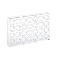 Форма для шоколада «Корзинка», 28 ячеек, поликарбонат, H=26 мм, L=275 мм, B=175 мм, Martellato