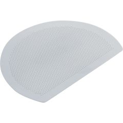 Шпатель твердый, пластик, L=19,5 см, B=15 см, цвет белый, Martellato