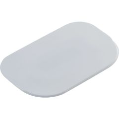 Шпатель мягкий, пластик, L=145 мм, B=95 мм, цвет белый, Martellato