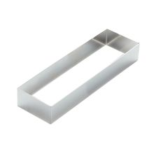 Форма-резак прямоугольная, нержавеющая сталь, 600 мл, H=40 мм, L=252 мм, B=62 мм, Martellato