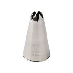 Насадка кондитерская «Закрытая звезда», нержавеющая сталь, D=25/6 мм, H=43 мм, Martellato