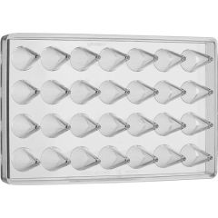 Форма для шоколада «Конус», 28 ячеек, поликарбонат, H=58,5 мм, L=275 мм, B=175 мм, Martellato