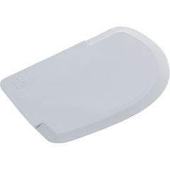 Набор из 10-ти шпателей твердых, пластик, L=125 мм, B=90 мм, цвет белый, Martellato