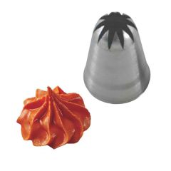 Насадка кондитерская «Закрытая звезда», нержавеющая сталь, D=30/9 мм, H=50 мм, Martellato