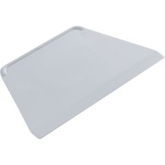 Шпатель твердый, пластик, L=21,5 см, B=13 см, цвет белый, Martellato