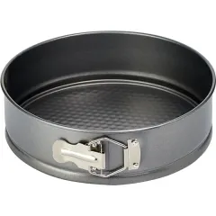 Форма кондитерская  разъемная, сталь, антипригарное покрытие, D=26 см, H=7 см, цвет черный, Paderno