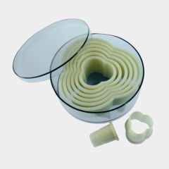 Набор резаков "Клевер", 8 шт, h=3,5 см, полиамид, De Buyer