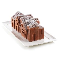 Набор для приготовления муссовых десертов Winter Village, 24 х 10 х 8,2 см, Silikomart