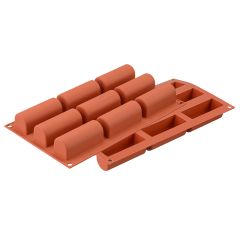 Форма для приготовления пирожных и конфет Midi Buche силиконовая, Silikomart