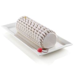 Форма для приготовления пирожного Quenelle, 24,5 х 9,5 х 7,7 см, силиконовая, Silikomart