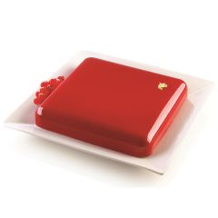 Форма для приготовления торта Quadro 21 х 21 см силиконовая, Silikomart