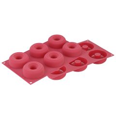 Форма для приготовления пончиков Donuts ?7,5 см силиконовая, Silikomart