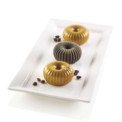 Форма для приготовления пирожных Mini Raggio 18 х 33,6 см силиконовая, Silikomart