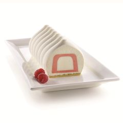 Форма для приготовления пирожных Inserto Buche 22 х 5 см силиконовая, Silikomart