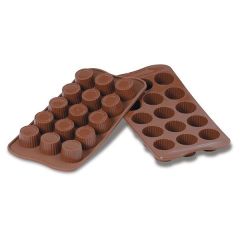 Форма для приготовления конфет PRALINE, D3 см, H18,5 см, Объем: 10 мл, силиконовая, Silikomart