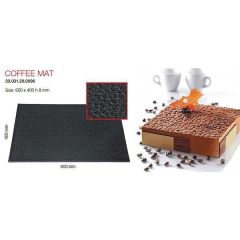 Коврик кондитерский для создания текстуры Coffee Mat, 60 х 40 х 8,5 см, силиконовая, Silikomart