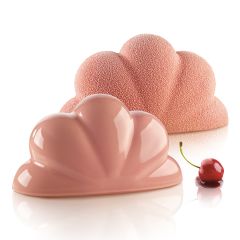 Набор силиконовых форм для приготовления пирожных Nuvola, 11х22 см, 2 шт., Silikomart