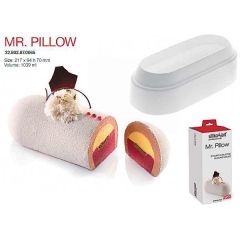 Форма для приготовления пирожного Mr Pillow, 1039 мл, 21,7 х 9,4 х 7 см, силиконовая, Silikomart