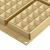 Форма для приготовления вафель Waffel Classic силиконовая золотая, Silikomart, изображение 7