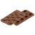 Форма для приготовления конфет Choco Crown 11 х 24 см силиконовая, Silikomart