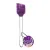 Силиконовая кисточка 21 см, цвет фиолетовый, серия Colour Kitchen, Birkmann