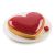Форма для приготовления торта и пирожного Mon Amour 18,8 х 15,8 х 2,6 см силиконовая, Silikomart