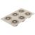 Форма для приготовления пирожных Mini Raggio 18 х 33,6 см силиконовая, Silikomart, изображение 9