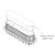 Форма для приготовления пирожных Inserto Buche 22 х 5 см силиконовая, Silikomart, изображение 7