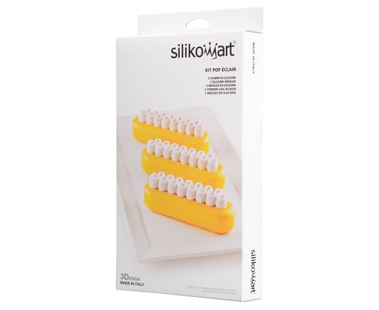 Набор из 2 силиконовых форм для приготовления эклеров Pop Eclair, Silikomart, изображение 15