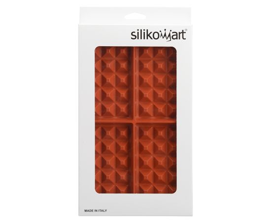 Форма для приготовления вафель Waffel Classic силиконовая красная, Silikomart, изображение 9