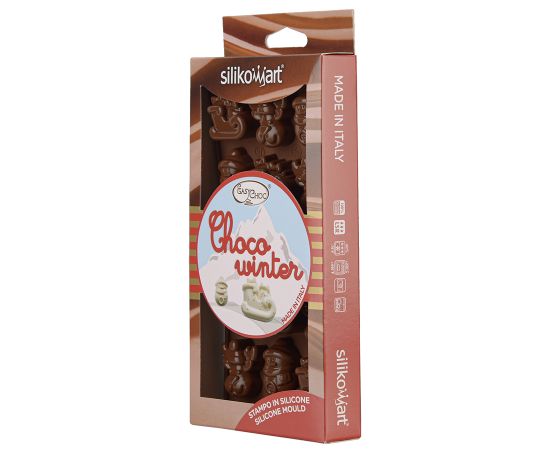Форма для приготовления конфет Choco Winter силиконовая, Silikomart, изображение 8