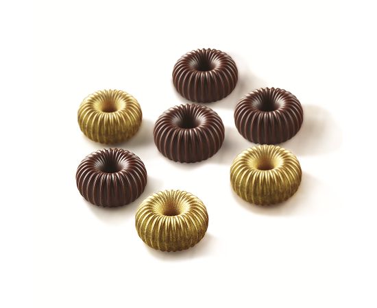Форма для приготовления конфет Choco Crown 11 х 24 см силиконовая, Silikomart, изображение 3